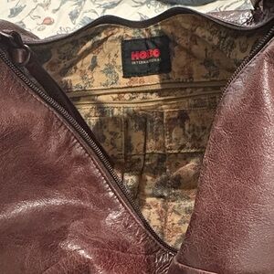 HOBO Brown Leather Hobo Bag